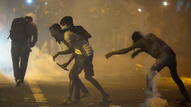 SRI LANKA-PROTESTAS
