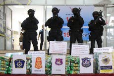 El tráfico de metanfetamina se dispara en sureste asiático