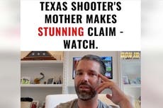Critican a Donald Trump Jr. por decir que el tirador de Uvalde podría haber matado a 21 personas con un “bate”
