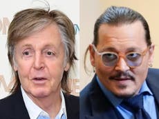 Paul McCartney reaviva los rumores de que apoya a Depp con una sutil referencia en sus conciertos