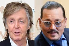 Paul McCartney reaviva los rumores de que apoya a Depp con una sutil referencia en sus conciertos