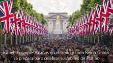 Así van las celebraciones del Jubileo de la Reina Isabel en Londres