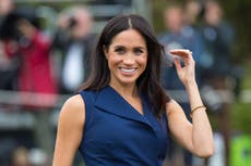 Meghan Markle imita vieja foto del príncipe Harry al callar juguetonamente a las sobrinas reales