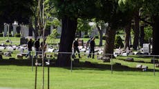 Policía: Balean a 2 en tiroteo en cementerio de Wisconsin