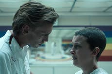 ‘Stranger Things 4’: Jamie Campbell Bower dice que Millie Bobby Brown “lloró” porque le daba “miedo” en el set