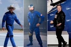 ¿Quién tiene el cohete espacial más sostenible: Elon, Jeff o Richard?