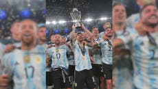 Así celebró Messi la victoria de la ‘Finalissima’ para Argentina