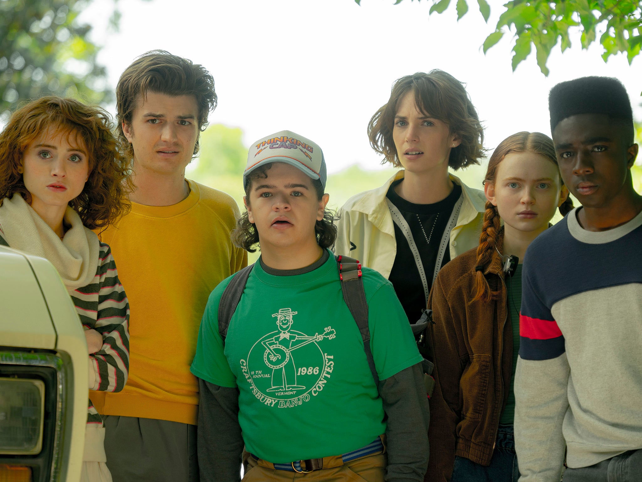 Los fans de ‘Stranger Things’ suplican a los hermanos Duffer que no maten a Steve (segundo desde la izquierda) ni a Dustin (tercero desde la izquierda)