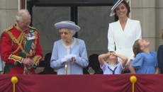 El Príncipe Louis es la sensación durante los festejos de la Reina Isabel