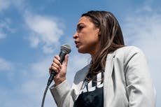 AOC elude pregunta sobre respaldo a Biden en 2024