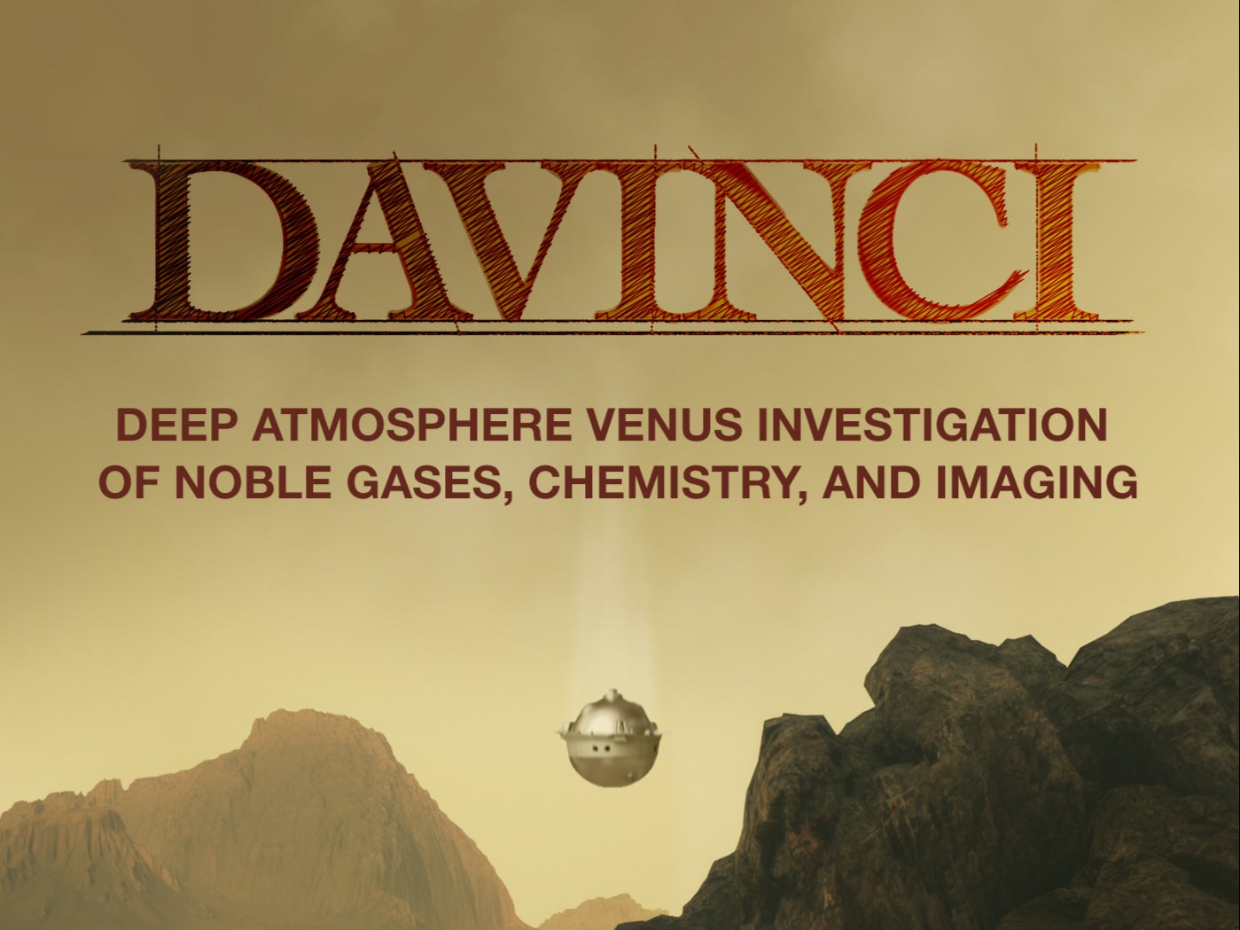 Misión DAVINCI de la NASA irá a Venus en 2029 para descubrir el origen del agua