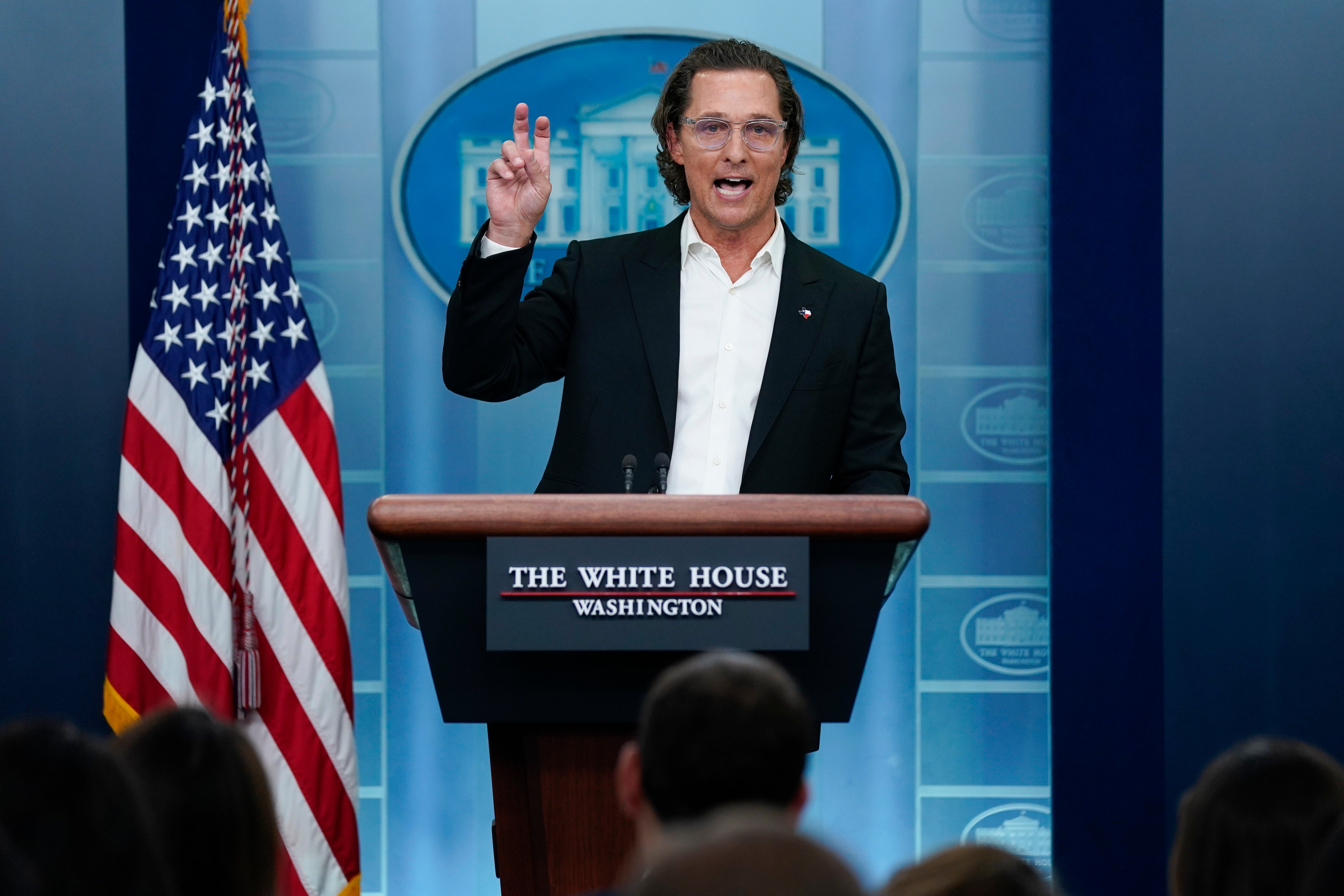 Matthew McConaughey dice a Fox News que la “política extrema” bloquea el progreso en EE.UU.