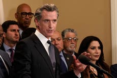 Gobernador de California se impone en primarias demócratas