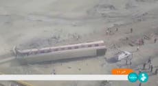 Descarrilamiento de tren en Irán deja 17 muertos, 50 heridos