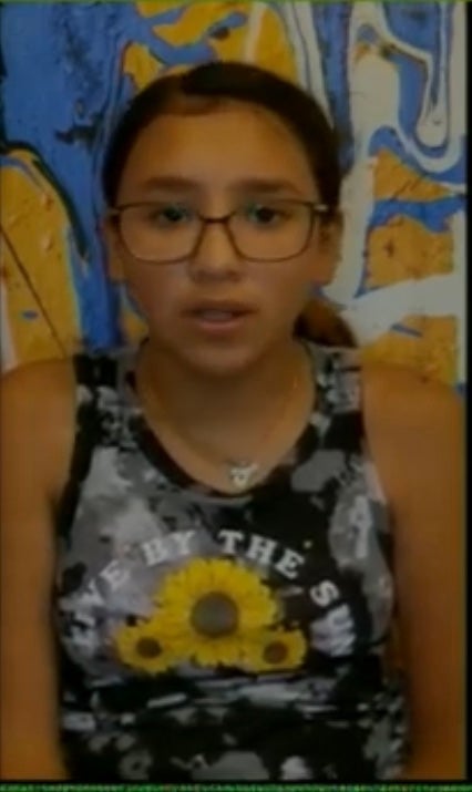 Miah Cerrillo, de 11 años, compareció el miércoles ante el Congreso en un vídeo pregrabado; sobrevivió con fragmentos de bala y traumatismo después de que el hombre armado Salvador Ramos matara a 19 alumnos y dos profesores en su escuela