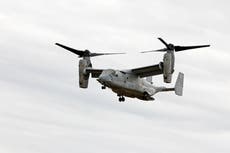 California: el ejército confirma accidente aéreo en el que murieron cinco infantes de marina