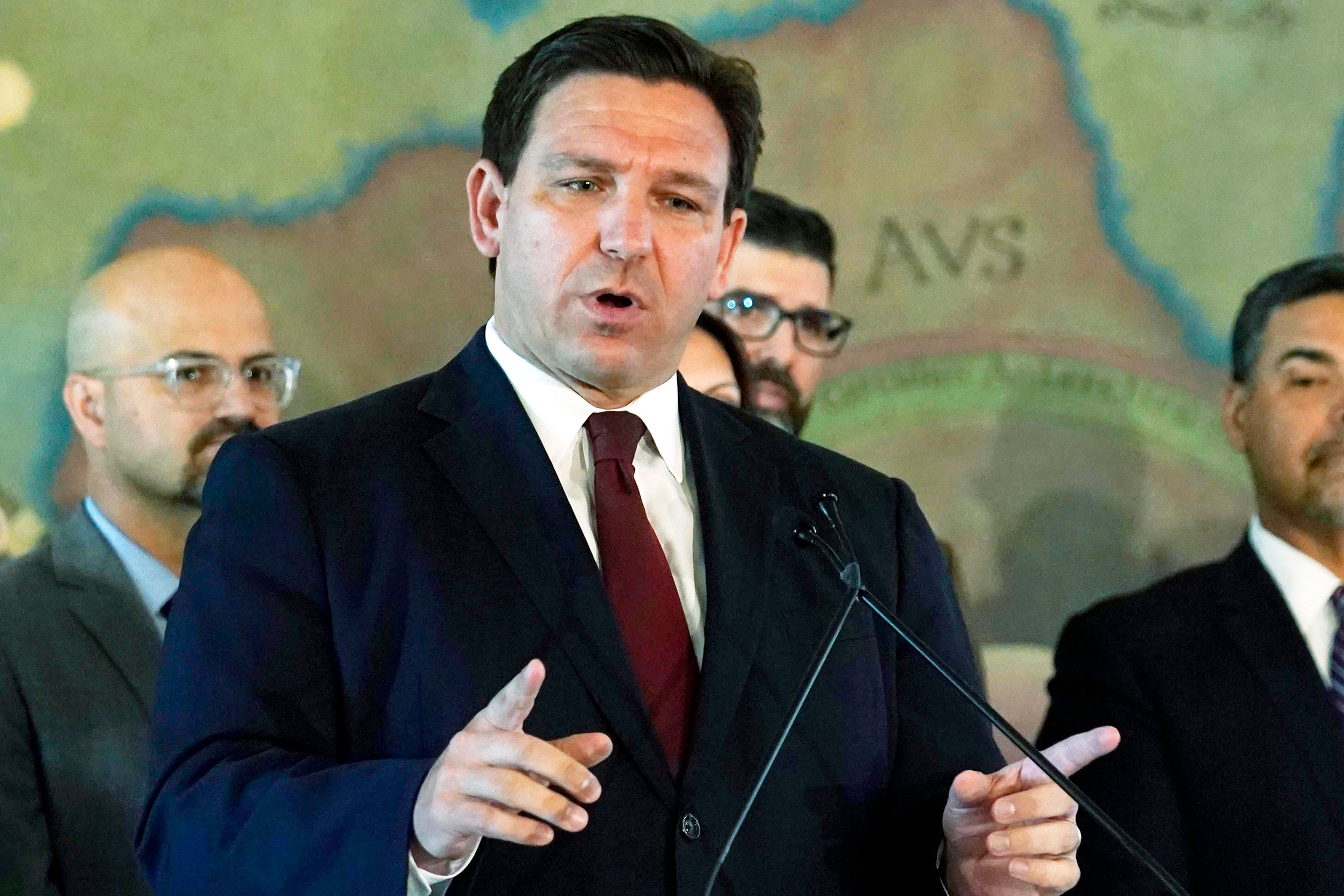 El gobernador de Florida, Ron DeSantis