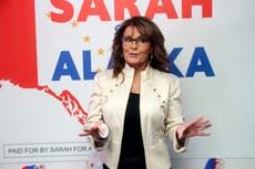 Sarah Palin lidera las primarias parlamentarias en Alaska