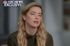 Le preguntan a Amber Heard si le contará a su hija de un año “todo” sobre la batalla legal con Johnny Depp