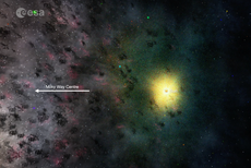 Este es el mapa más detallado de la Vía Láctea; incluye estrellas desconocidas