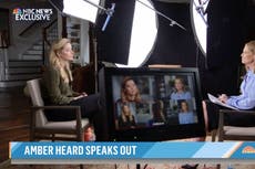 Amber Heard es interrogada por Savannah Guthrie sobre el audio en el que “se burla” de Johnny Depp
