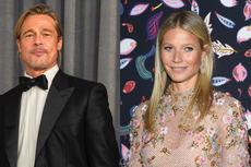 Brad Pitt habla de lo “encantador” que es ser amigo de su exprometida Gwyneth Paltrow