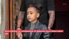  North West la hija de Kim Kardashian y Kanye West cumplió 9 años 