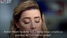 Amber Heard admite “no ser una buena víctima”