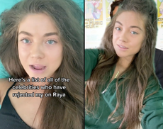 Mujer revela lista de celebridades masculinas que, según ella, la rechazaron en la aplicación de citas Raya