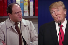 Los argumentos de Trump del 6 de enero son apodados “la defensa de Costanza” por el chiste de “Seinfeld”