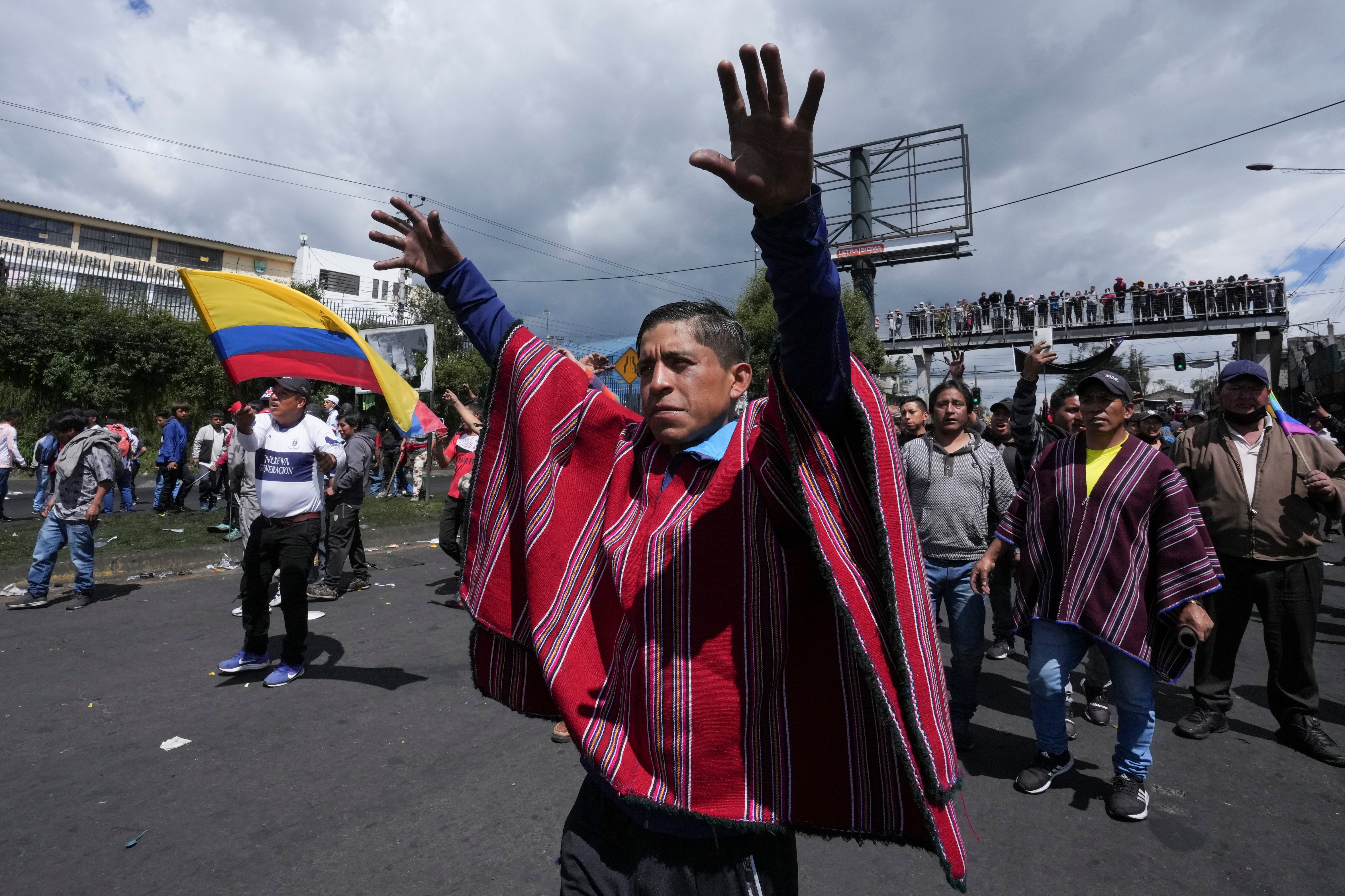 ECUADOR PROTESTAS-INDÍGENAS