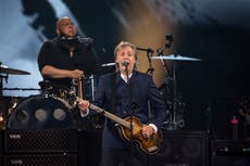 McCartney celebra sus 80 con Springsteen y 60.000 fans