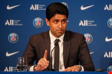 UEFA exonera de castigo a presidente del Paris Saint-Germain