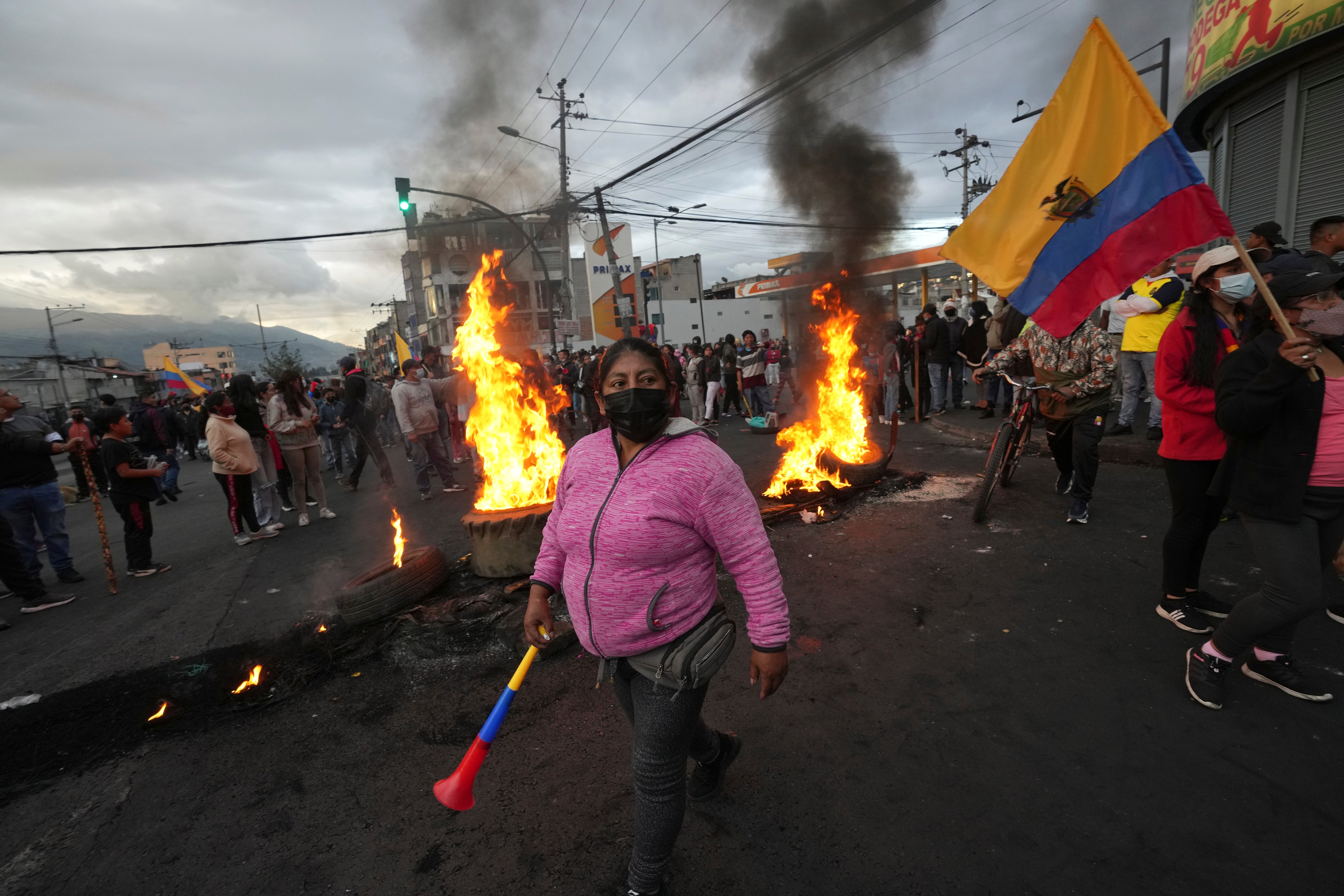 ECUADOR-PROTESTAS