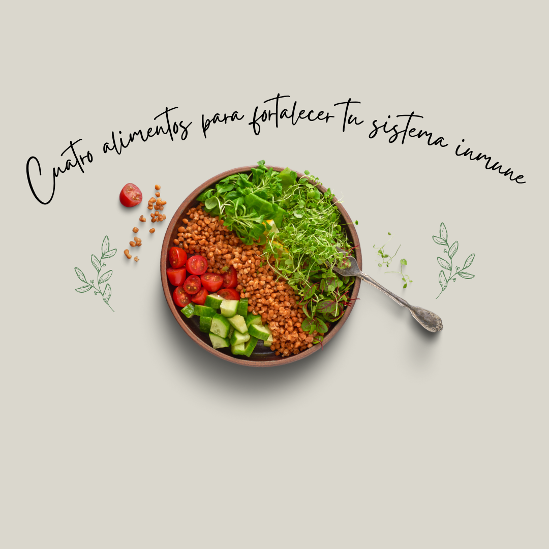 Cuatro ingredientes para fortalecer tu sistema inmune estando “a la moda”