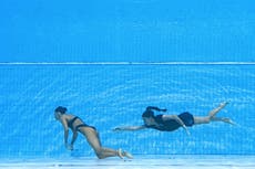 Anita Álvarez: Rescatan a nadadora tras desmayarse en la alberca durante Campeonato Mundial de Natación
