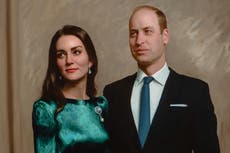 El primer retrato juntos del príncipe William y Kate se devela y es un “regalo” a Cambridgeshire