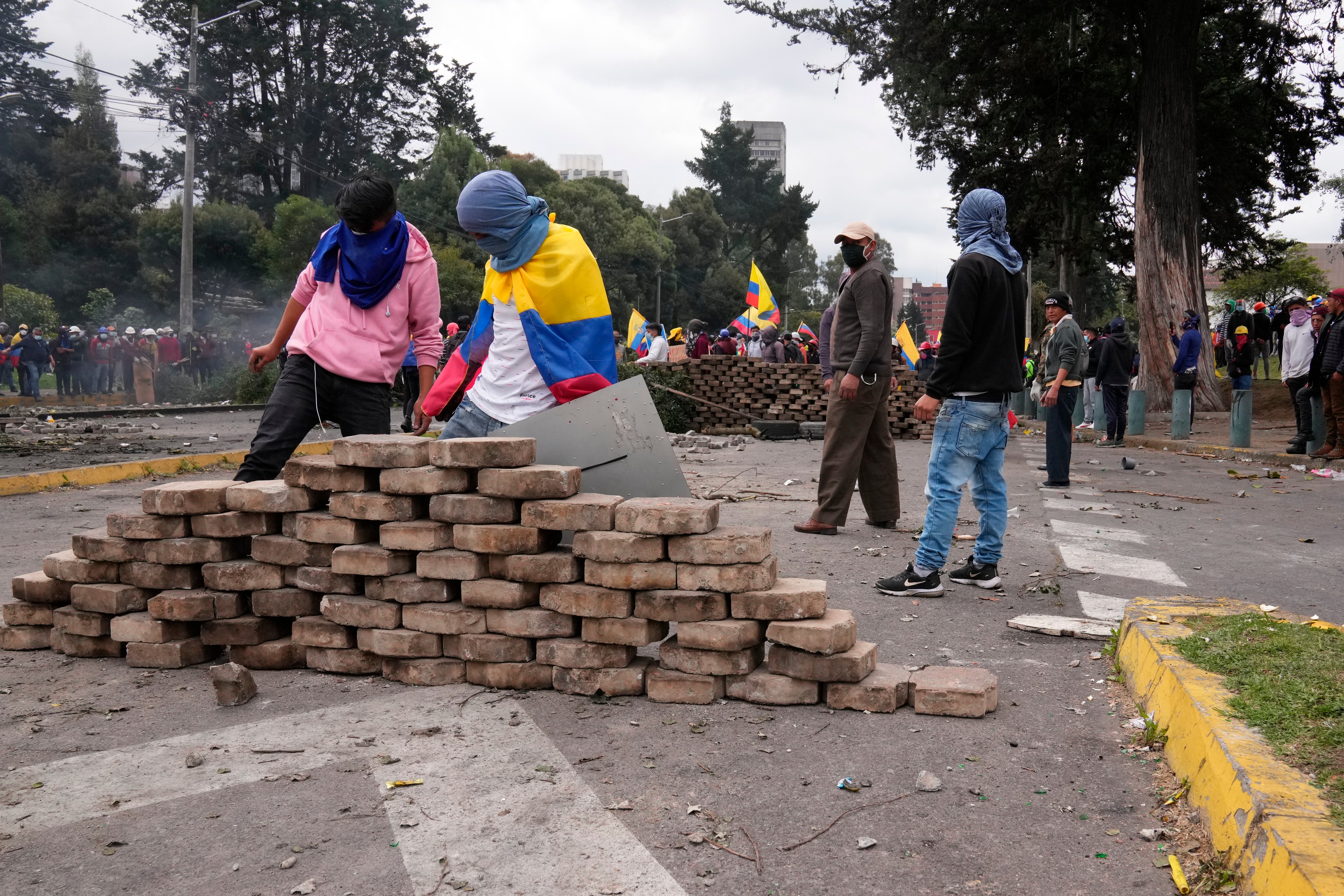 ECUADOR-PROTESTAS PETRÓLEO