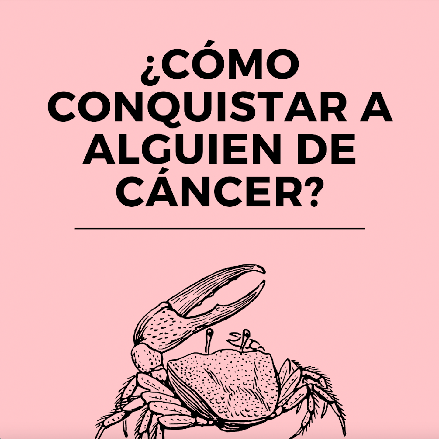 Lo que necesitas saber para salir con alguien de Cáncer