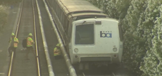 El calor extremo provoca el descarrilamiento de un tren en las afueras de San Francisco
