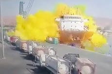 Fuga de gas tóxico en Jordania deja al menos 13 muertos