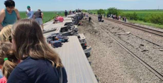 Missouri: reportan “varias muertes” después de que un tren Amtrak con 243 personas a bordo se descarrilara