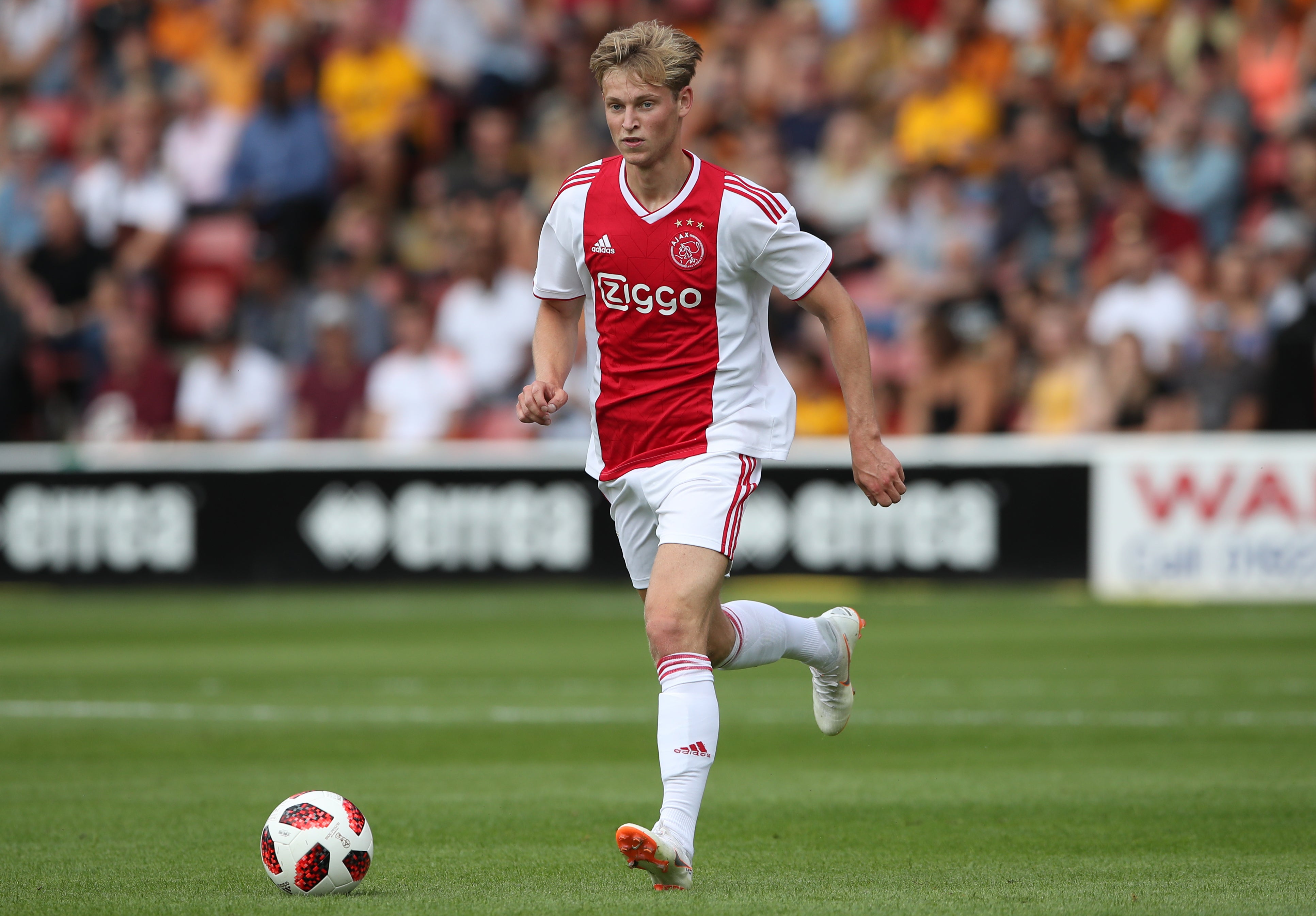 Frenkie de Jong fue la estrella de Erik ten Hag en el Ajax