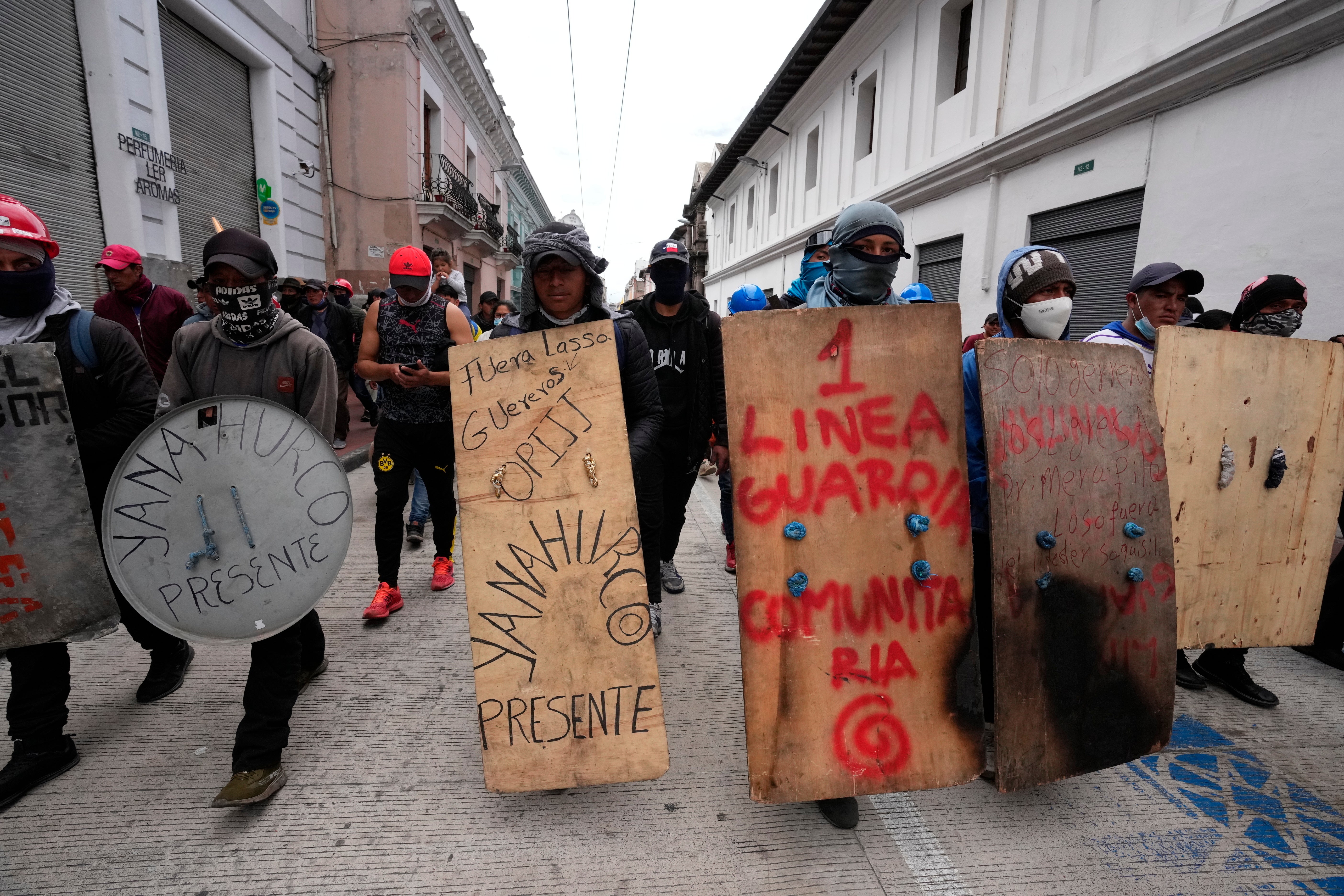 ECUADOR-PROTESTAS