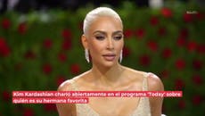  Kim Kardashian confiesa con cuál de sus hermanas se lleva mejor 