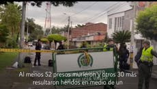 Colombia: Al menos 51 muertos y decenas de heridos deja motín e incendio en una cárcel