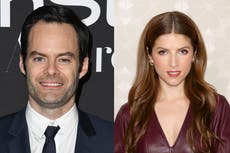 Bill Hader y Anna Kendrick terminaron su relación después de un año de noviazgo, según informes