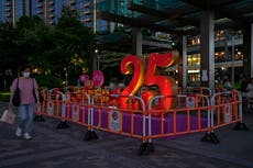 Hong Kong veta a algunos periodistas en actos de aniversario