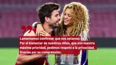 ¿Separación de Shakira y Piqué no fue por infidelidad sino por dinero?