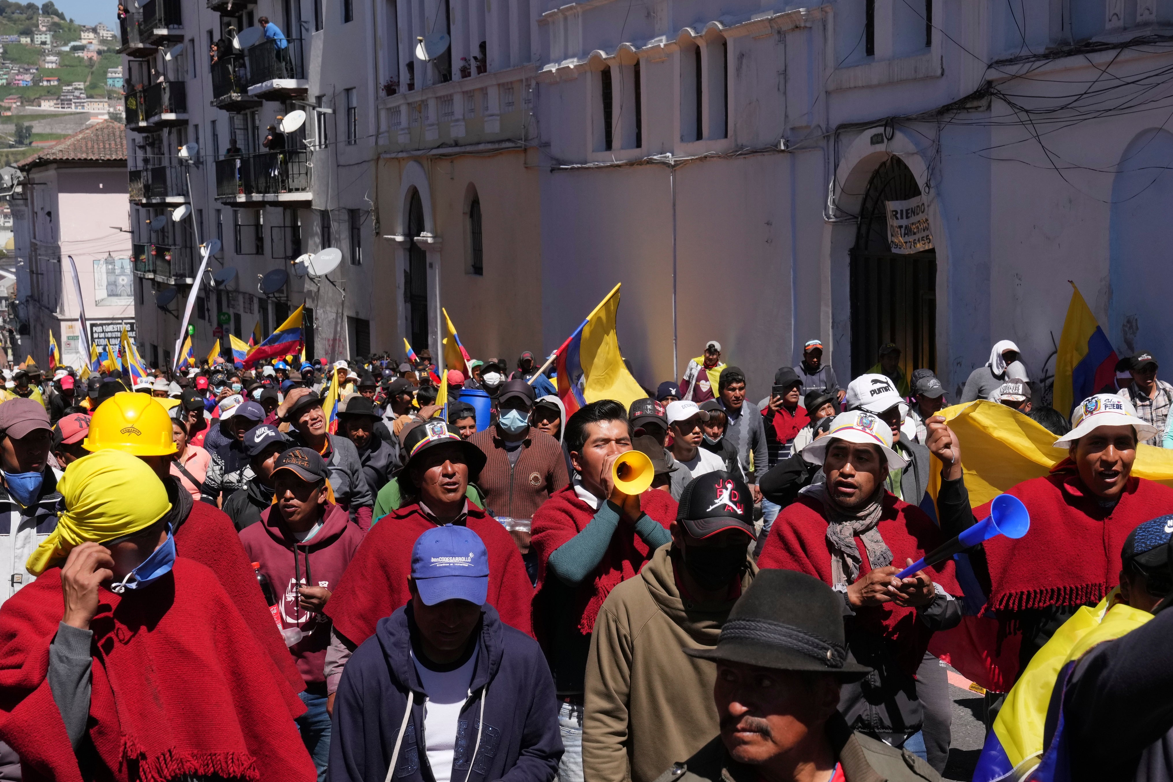 ECUADOR-PROTESTAS